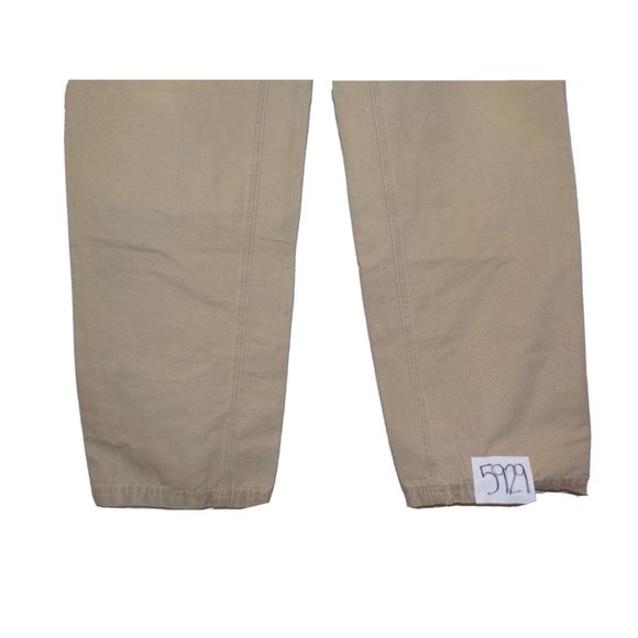 Columbia 6 Pocket Gusseted Heavy Duty Tan Jeans Mens Size 36 x 33 - Picture 4 of 9